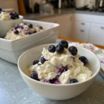 Blueberry Cottage Cheese Cloud
