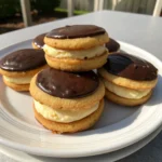 Boston Cream Pie Cookies
