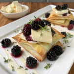Brie Blackberry Phyllo