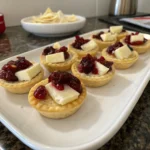 Brie Cranberry Bites