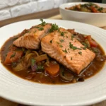 Brown Stew Salmon