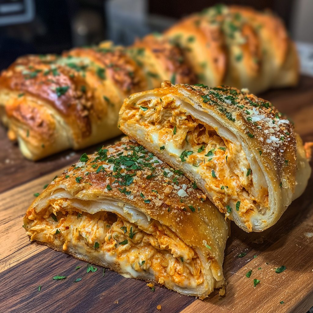 Buffalo Chicken Strombolis