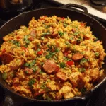 Cajun Chicken Sausage Jambalaya