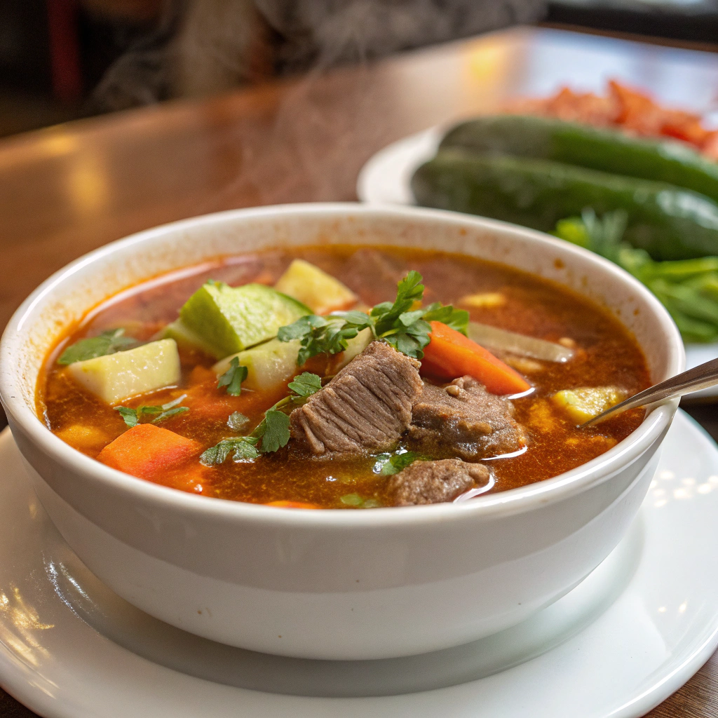 Caldo De Res Mexican Beef Soup