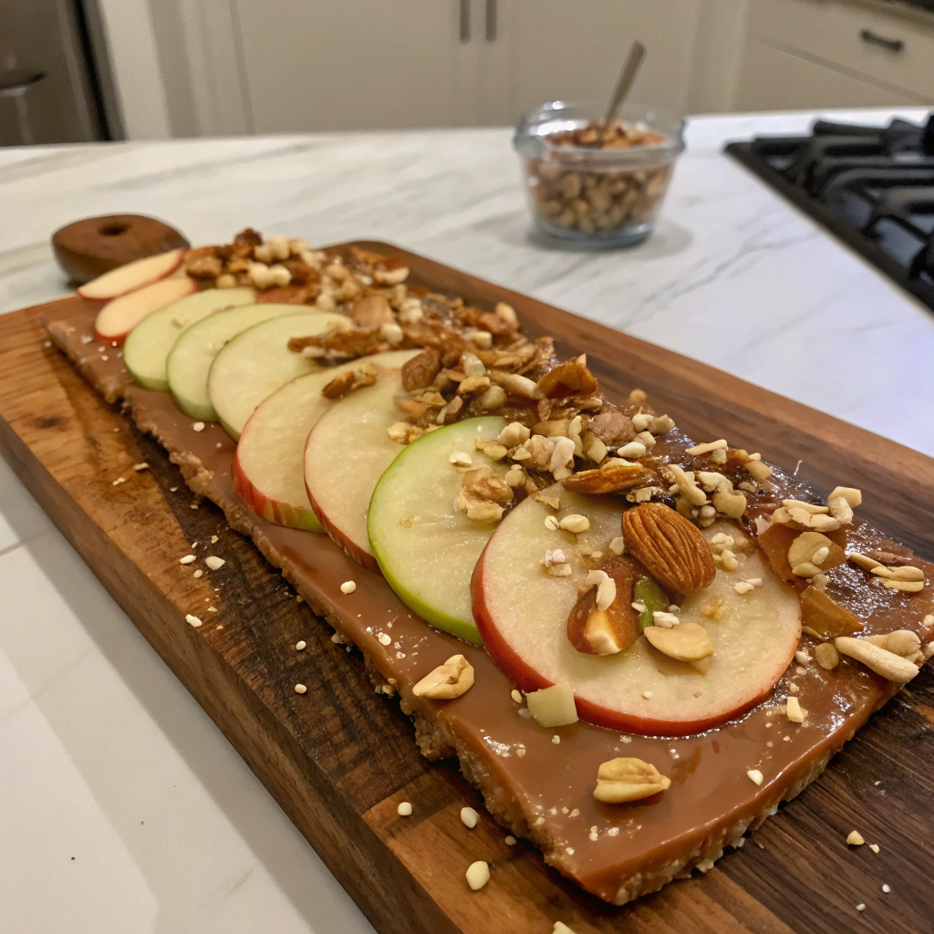 Caramel Apple Bark