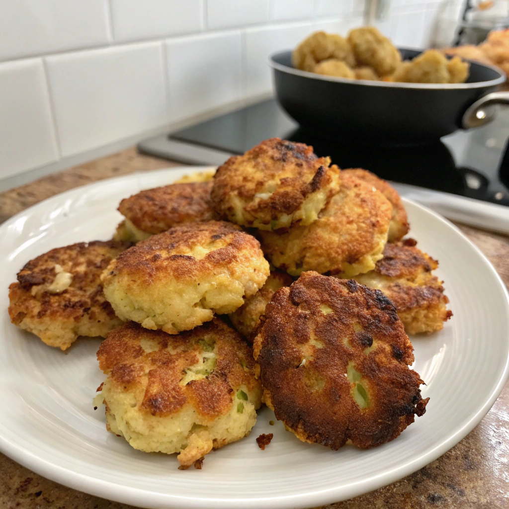 Cauliflower Fritters