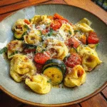 Cheese Tortellini Summer Veggies
