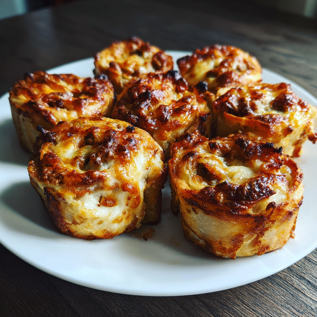 Cheesy Baked Vegetable Rolls
