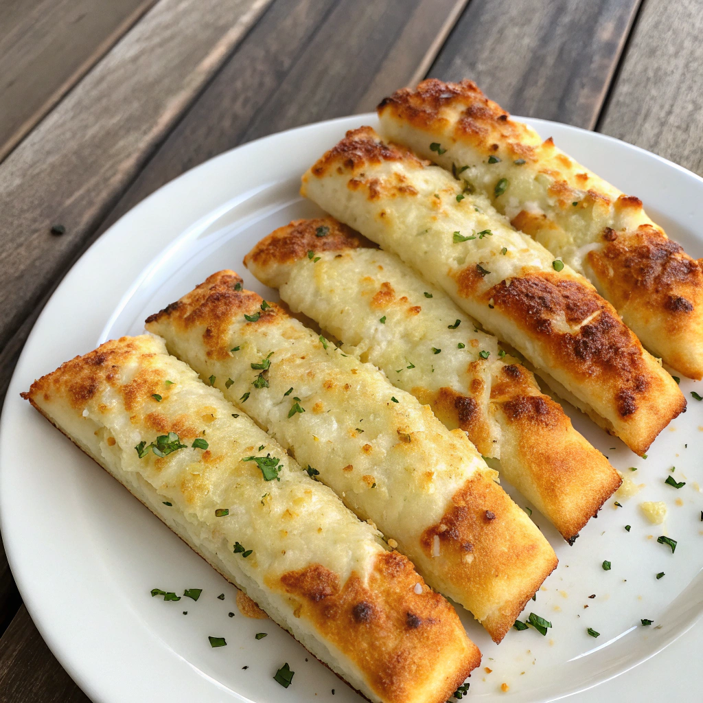 Cheesy Garlic Breadsticks