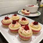 Cherry Cheesecake Cupcakes