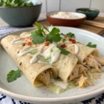 Chicken Enchiladas Sour Cream Sauce
