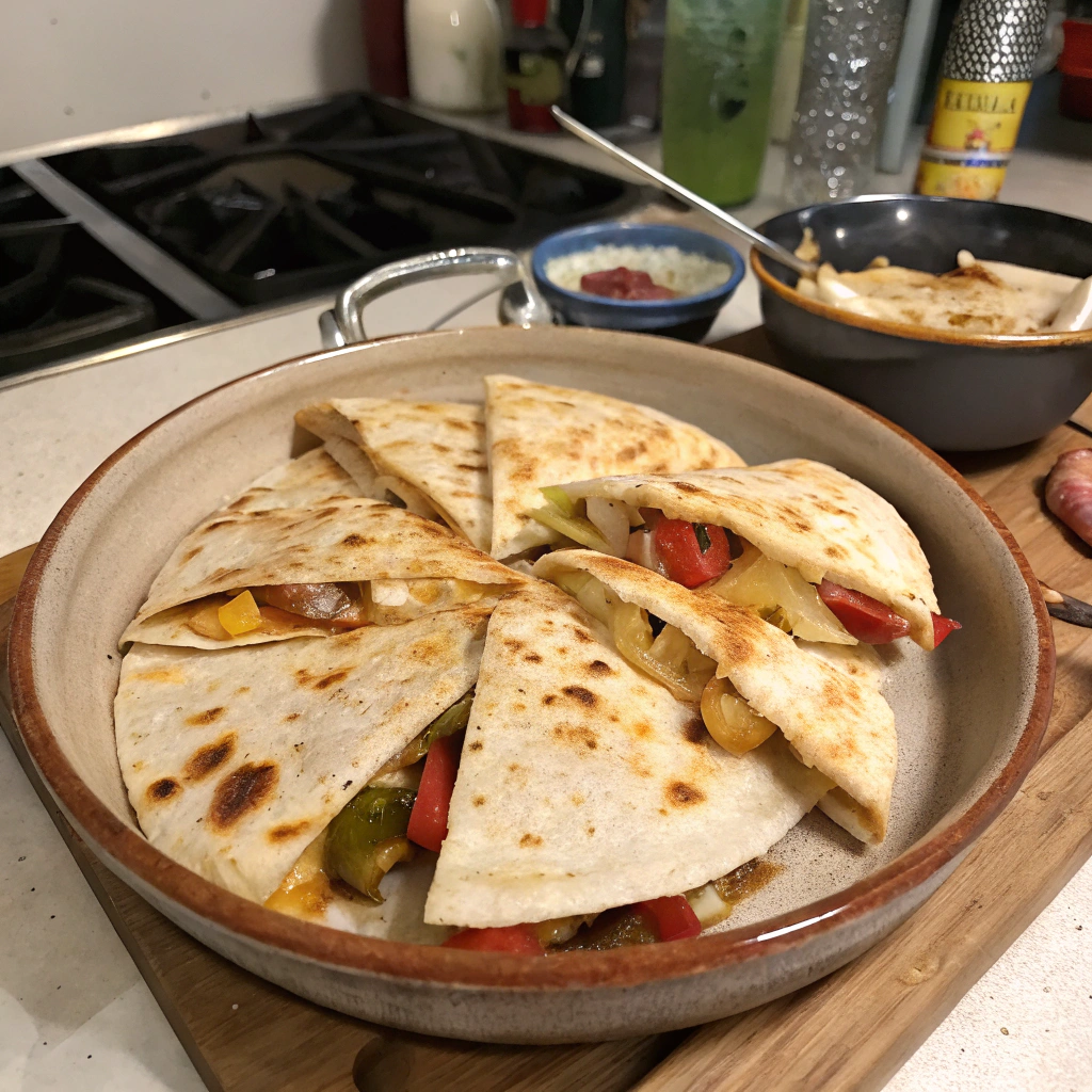 Chicken Fajita Quesadillas