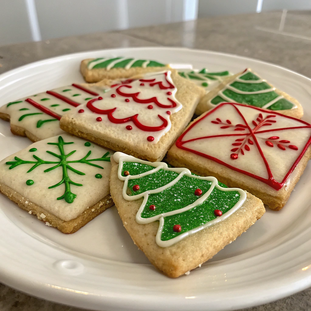 Christmas Sugar Cookie Bars