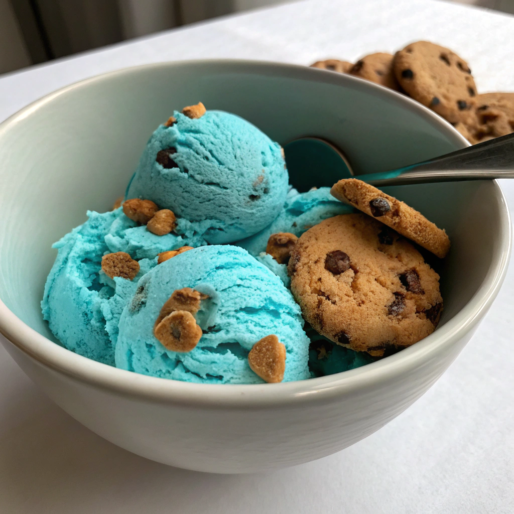 Cookie Monster Ice Cream
