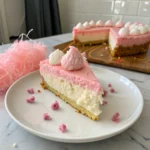 Cotton Candy Cheesecake