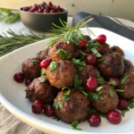 Cranberry Meatballs