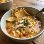 Creamy Chicken Tortilla Soup