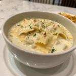 Creamy White Lasagna Soup
