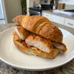 Crispy Chicken Croissant Sandwich