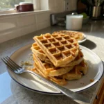 Crispy High Protein Waffles