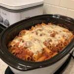 Crockpot Baked Ziti