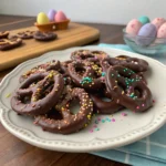 Easter Chocolate Pretzels