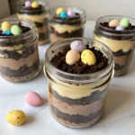 Easter Dirt Pudding Jars
