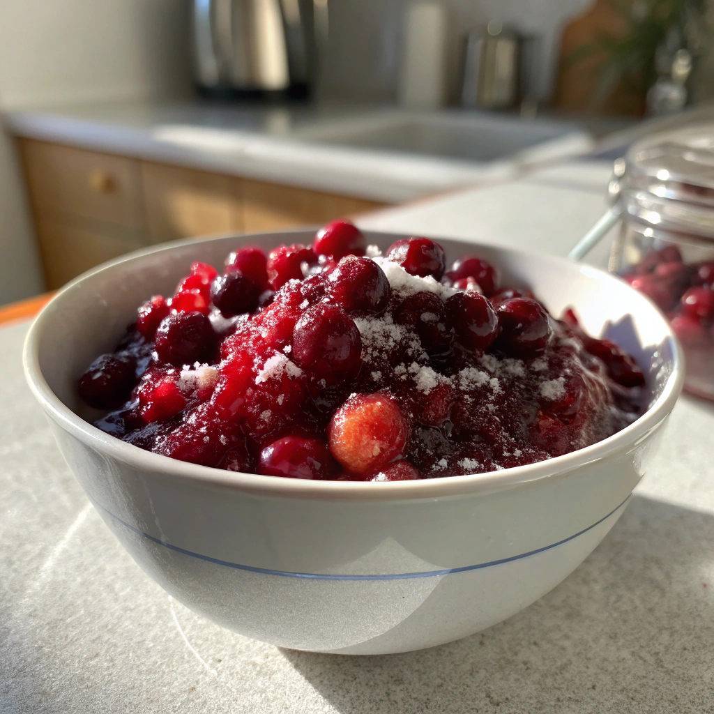 Easy 5 Ingredient Cranberry Sauce