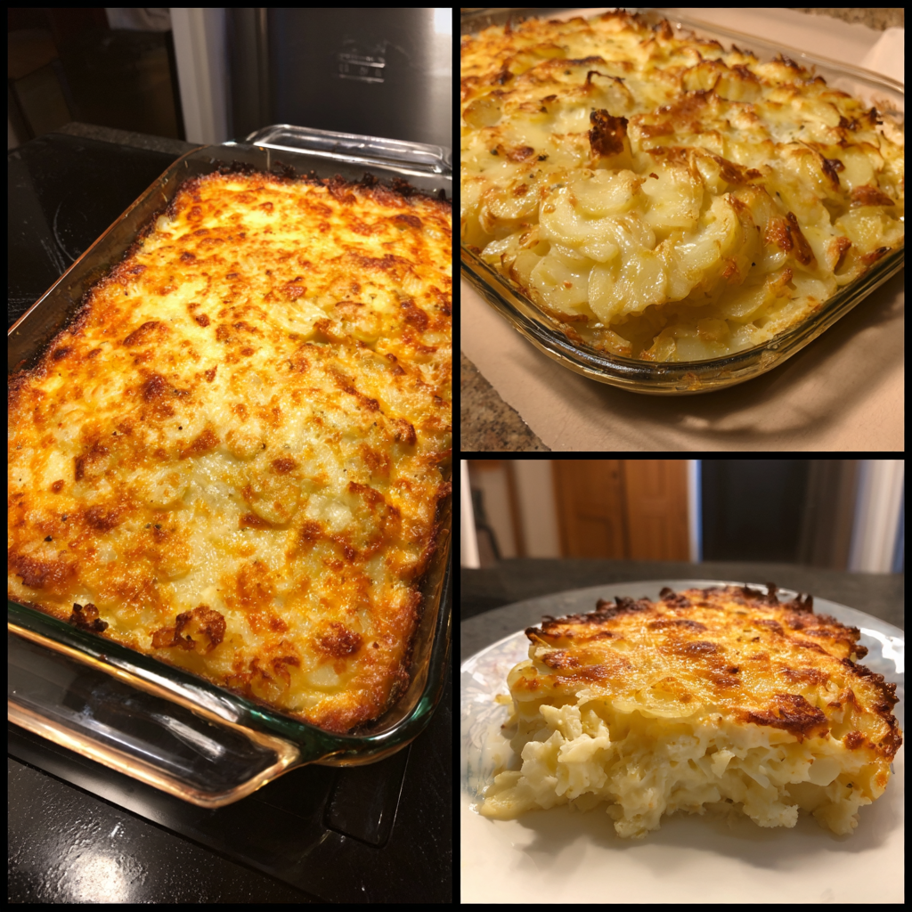French Onion Funeral Potatoes Recipe