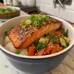 Fresh Teriyaki Salmon Bowls