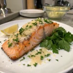 Garlic Butter Parmesan Salmon