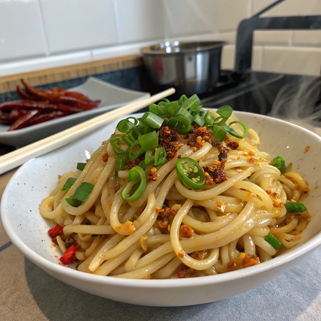 Garlic Chili Oil Noodles