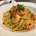 Garlic Shrimp Pasta