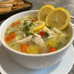 Greek Lemon Chicken Soup