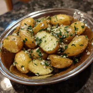 Greek Potatoes Lemon Garlic