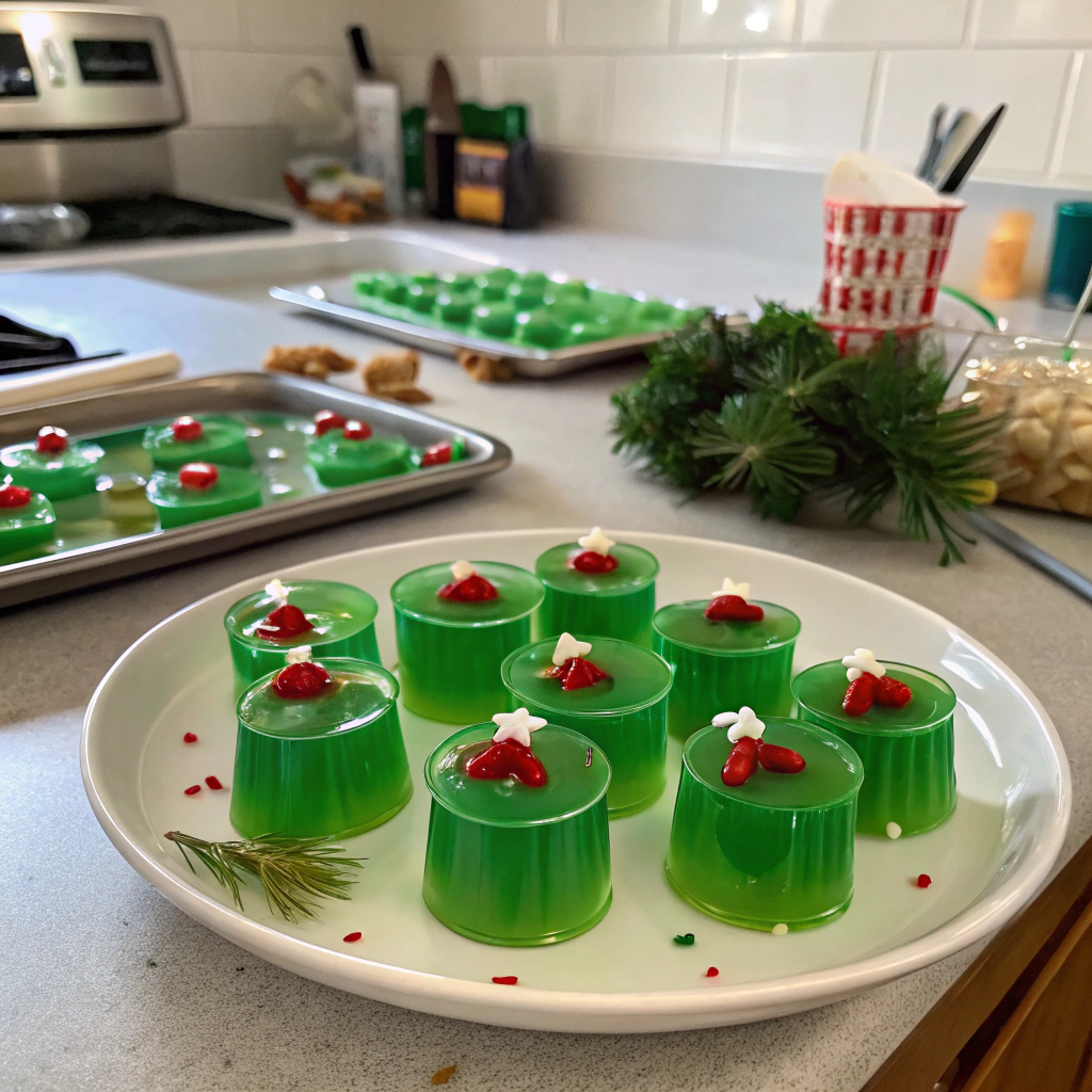 Grinch Jello Shots