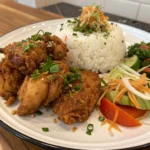 Hawaiian Garlic Fried Chicken