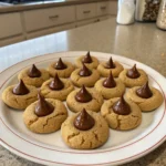 Hershey Kiss Thumbprints