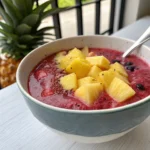 Hibiscus Pineapple Smoothie
