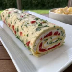 Holiday Antipasto Cheese Log