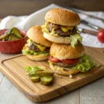 Homemade Big Mac Sliders
