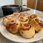 Homemade Pepperoni Pizza Rolls