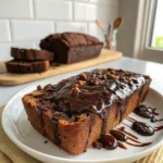 Hot Fudge Brownie Bread