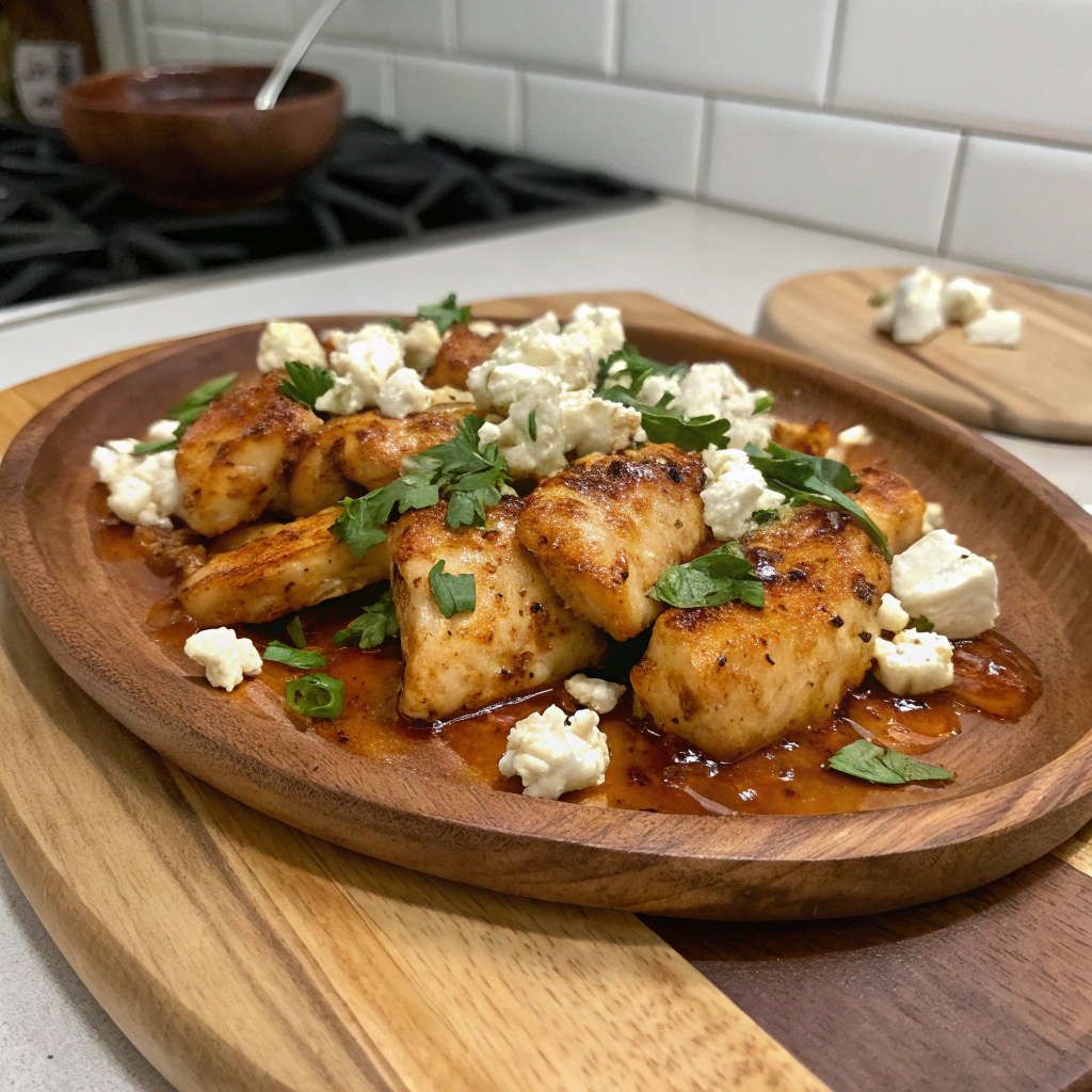 Hot Honey Feta Chicken