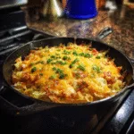Irish Cheddar Cabbage Skillet