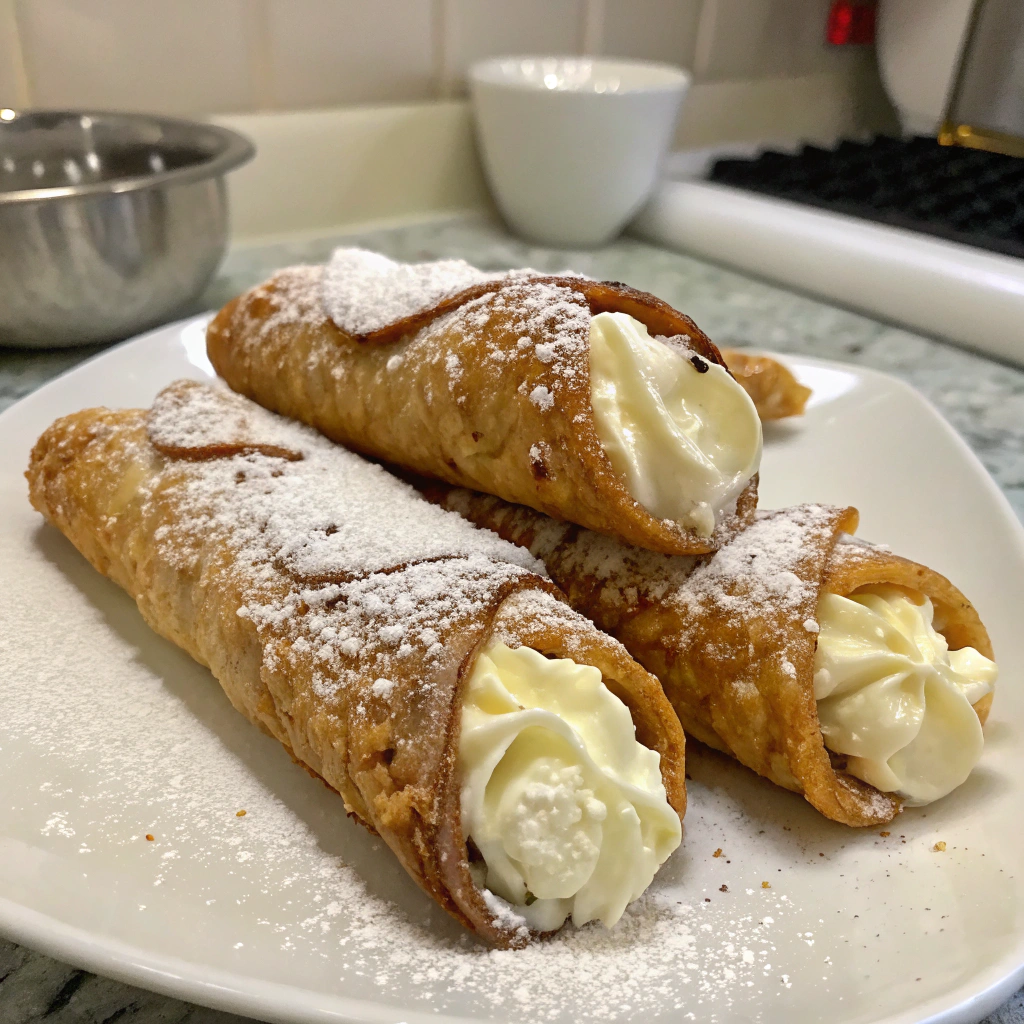 Italian Cream Cannoncini