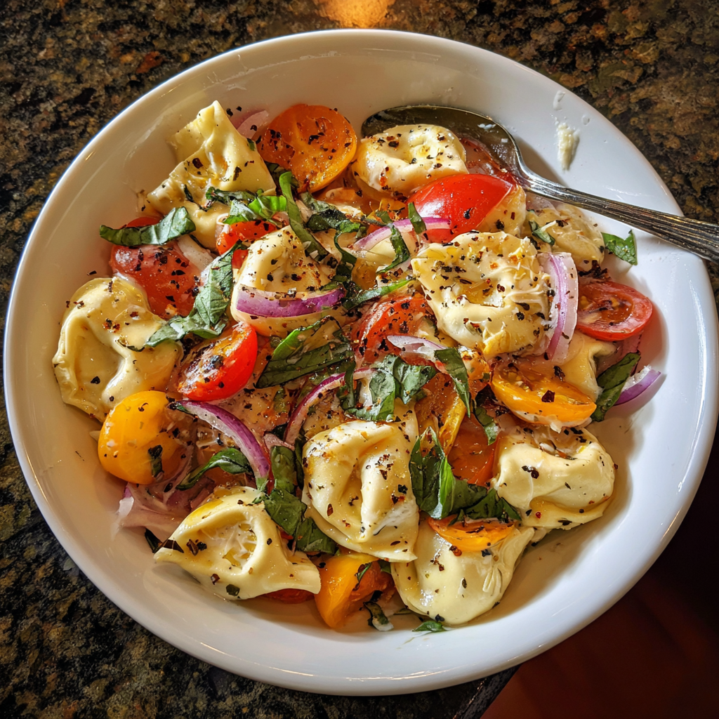 Italian Tortellini Pasta Salad