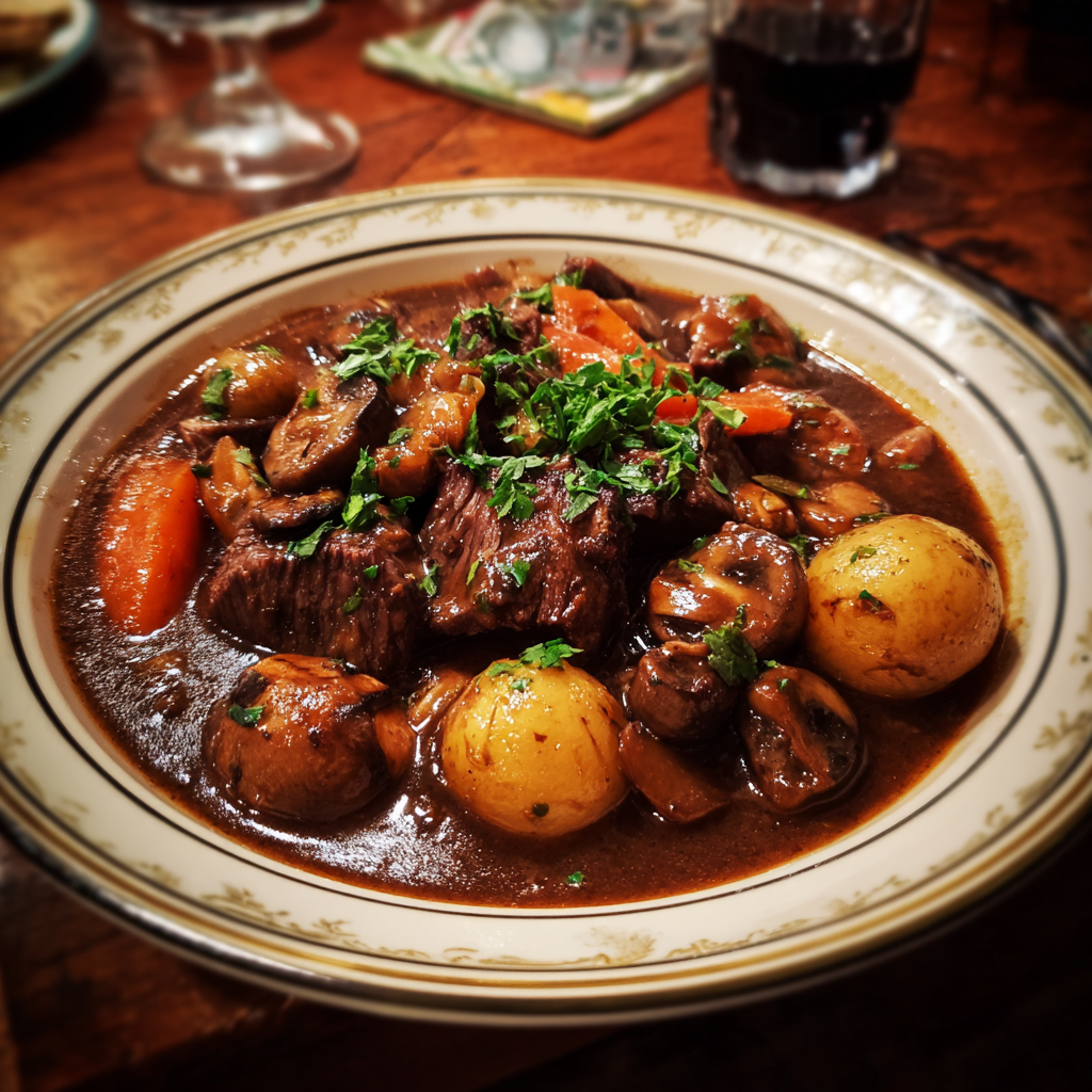 Julia Child Beef Bourguignon