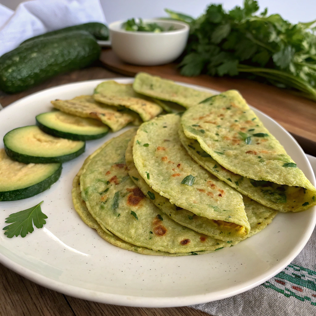 Keto Zucchini Tortillas