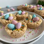 Krispies Easter Egg Nests